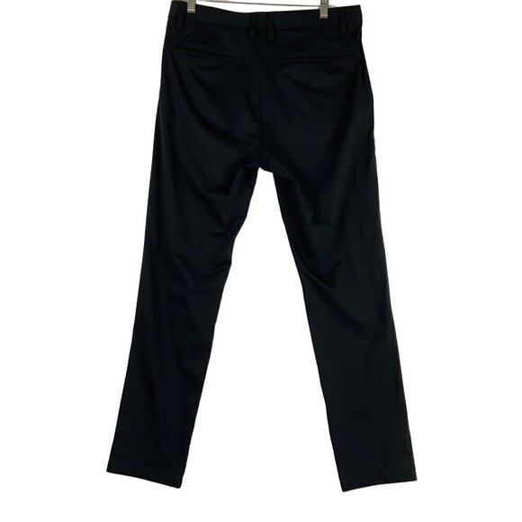 Rhône mens pants classic black 33 x 31 summer comfort & style - Picture 8 of 10